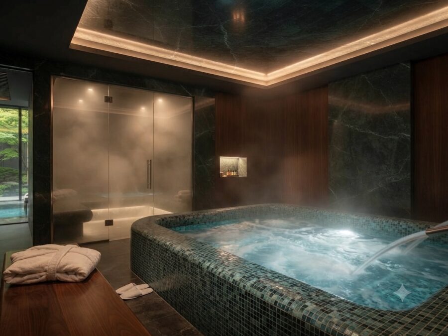 Jacuzzi & Steam Room